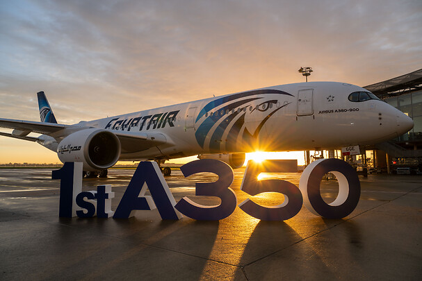 EGYPTAIR takes delivery of its first of 16 Airbus | Airbus