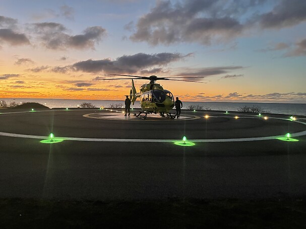 Kış harikası: İsveç'in helikopter acil tıp hizmetleri