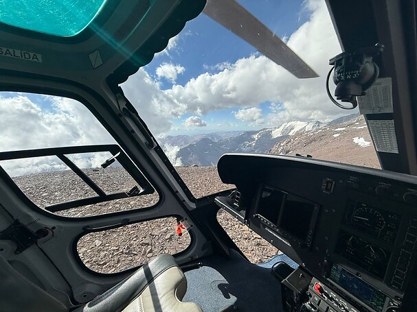Andes'teki Airbus H125: 6,000 metreden fazla yükseklikte hayat kurtarma