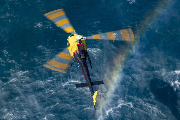 Image for Help and healing with the H125, Hawaiian-style